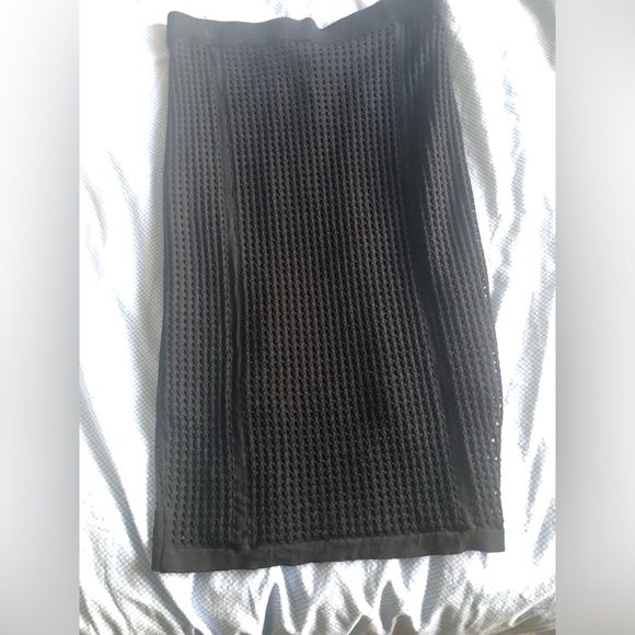 Women’s knee length skirt black size M - Picture 1 of 3